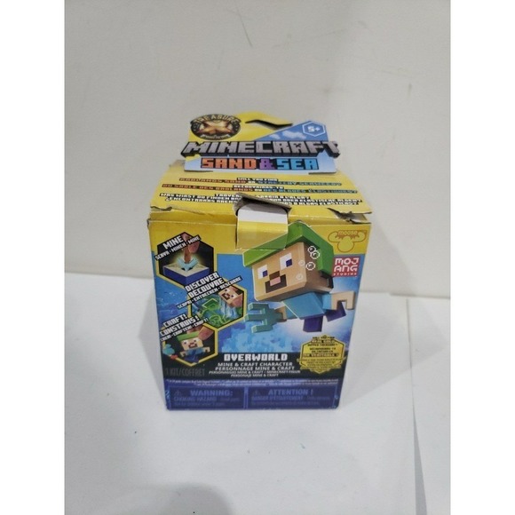 TREASURE X MINECRAFT Sand & Sea Overworld Mine & Craft Aqua Stick - Picture 7 of 7